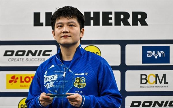 开云-德媒：樊振东返回中国将缺席德甲比赛，仍有50张门票可售